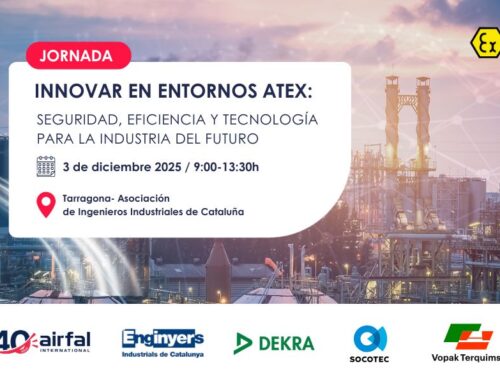 Jornada técnica: ‘Innovar en entornos ATEX – seguridad, eficiencia y tecnología para la industria química del futuro’