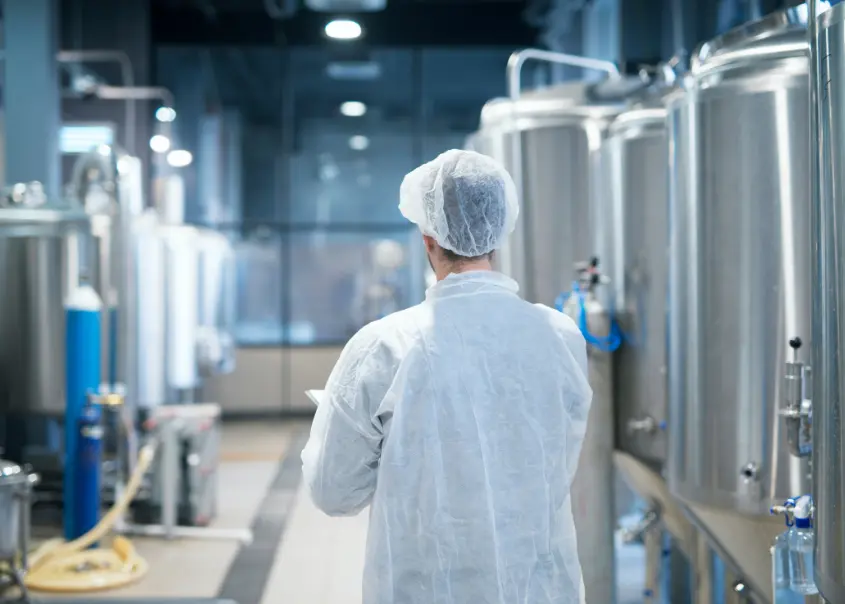 Luminarias lineales Iluminación para industria alimentaria con protección ATEX